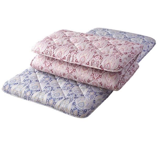 WEB限定】 吸放湿性に優れた羊毛入しっかりボリューム敷ふとん