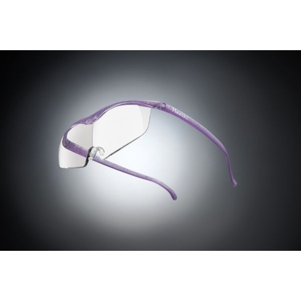 ハズキルーペ ラージ クリアレンズ 1.32倍 黒+メガネのお手入れセット