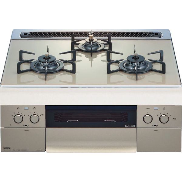 ビルトインガスコンロ ガラストップ piatto Light NWS1SSE  天板幅75cm(NORITZ)の商品詳細ページ｜【本州・四国】1日限りの特別価格_4月30日|イオンおトク！e予約