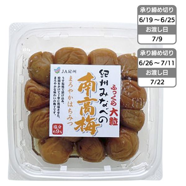 紀州南高梅ふっくら大粒はちみつ(JA紀州)の商品詳細ページ｜□従業員