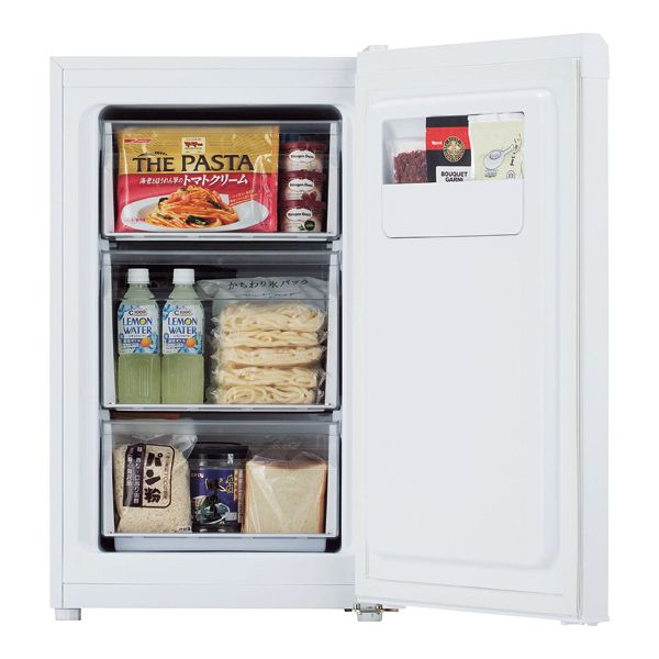 Haier 冷凍庫 JF-NU82A 2020年製 M008】(Haier)82リットル前開き冷凍庫 JF－NU82AーW（ホワイト