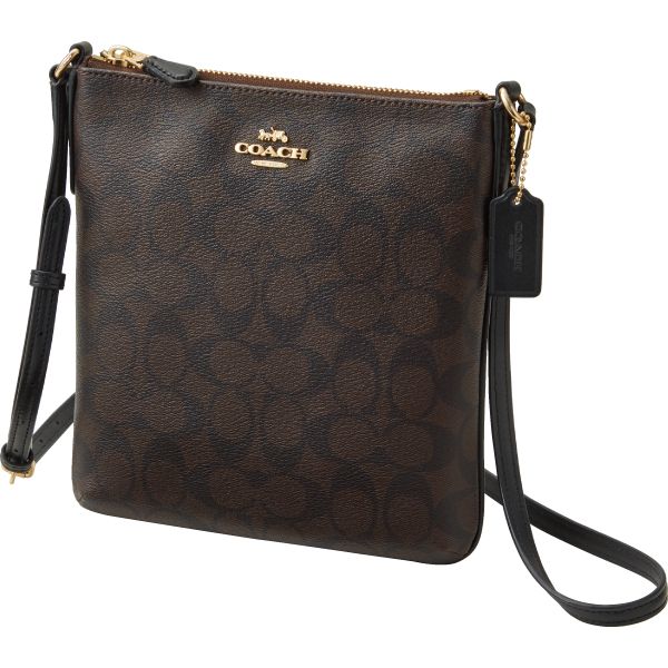 新品未使用 コーチ COACH ショルダーバッグ PVC ブラウン F58309 ショルダーバッグ F58309 ブラウン＆ブラック(コーチ)の商品詳細