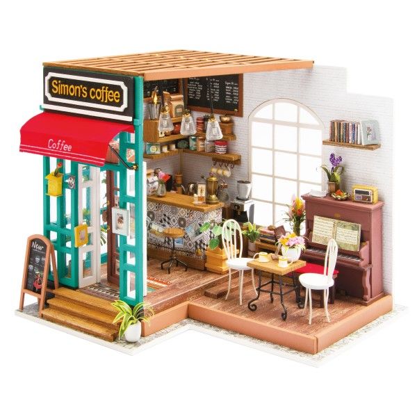 ミニチュアハウス Village CollectionLEMAX フィギュア ミニチュアハウスキット キッチン+ディスプレイケースセットの商品詳細