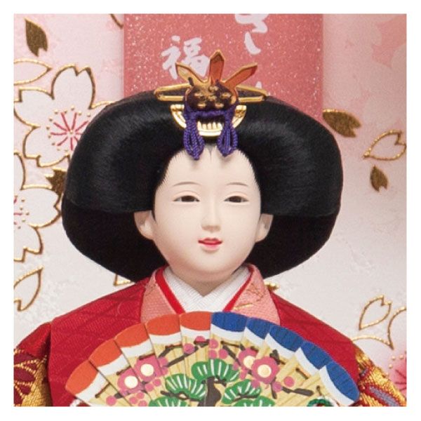 羽子板　宮園15号ケース入り 羽子板 宮園15号ケース入り 羽子板ケース入り飾りセット【A1807
