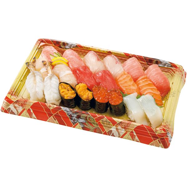 本鮪と車海老が主役のにぎり鮨いくら・うに入(魚屋の鮨)の商品詳細