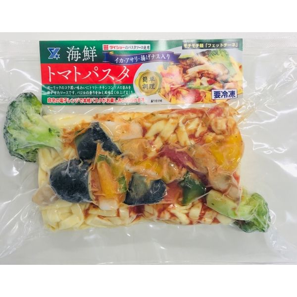 海鮮トマトパスタ 柳川冷凍食品 の商品詳細ページ ダイエー こデリのe予約 12 イオンおトク E予約