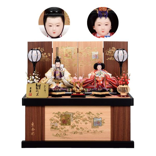 色彩桜親王収納飾り S2-18980(寿慶)の商品詳細ページ｜【九州