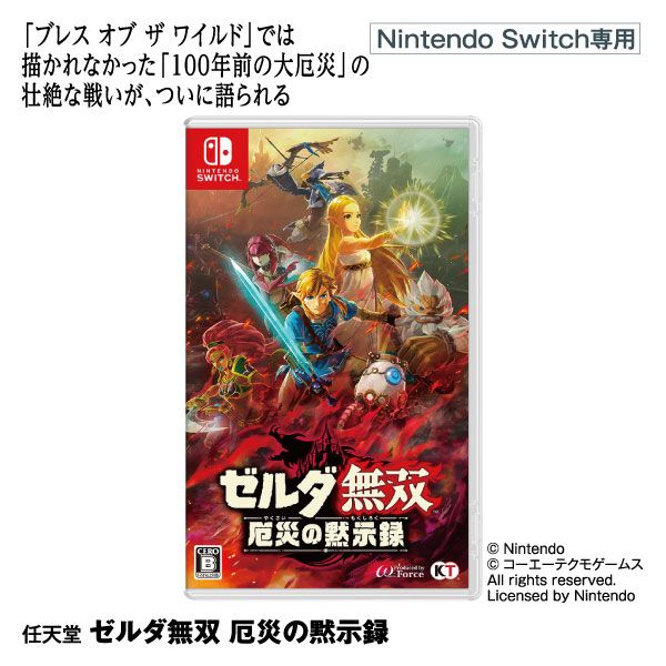 Nintendo Switch専用】ゼルダ無双 厄災の黙示録(任天堂)の商品詳細