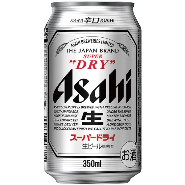 スーパードライ 350ml×24(アサヒビール)の商品詳細ページ｜□従業員