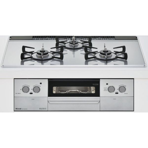 ビルトインガスコンロ ガラストップSuperia(Rinnai)の商品詳細ページ