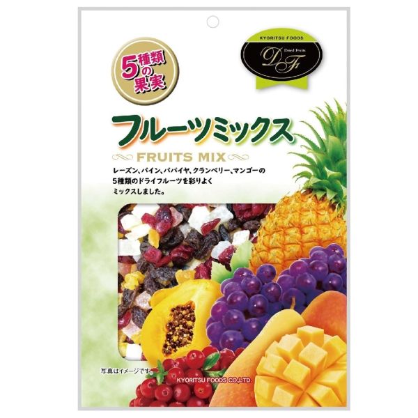 ★全品対象250円offｸｰﾎﾟﾝ★ 【10個】共立食品　フルーツミックス 330g 共立食品 フルーツミックス ドライフルーツ お菓子作り レーズン パイン パパイヤ クランベリー マンゴー トッピング そのまま 送料無料 フルーツミックス徳用(共立食品)の商品詳細ページ｜【ダイエー】 こ