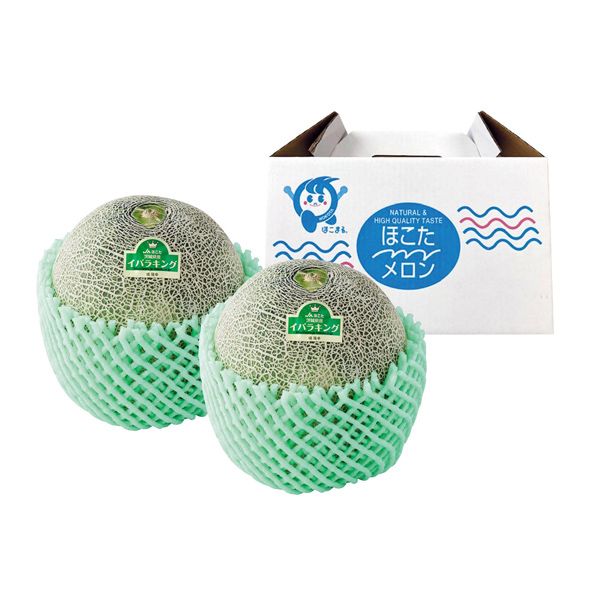 茨城県産 イバラキング L 6個 メロン JAほこた『イバラキング（青肉メロン）』茨城県産 優〜秀 2玉 計