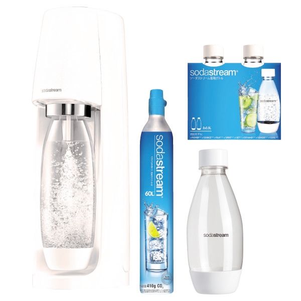 sodastream ファミリーパック スピリットスターターキット<ファミリーパック>(ソーダ