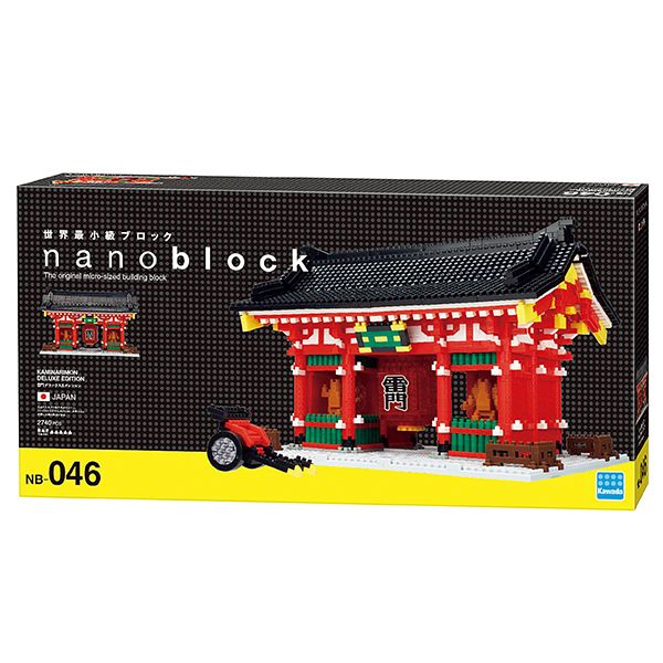 ナノブロック雷門デラックスエディション+ピンセットの商品詳細ページ