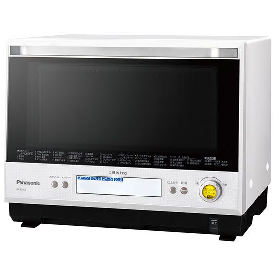 パナソニック　ビストロ　NE-BS807 スチームオーブンレンジ ホワイト 家電通販】Panasonic パナソニック 庫内容量30L オーブンレンジ