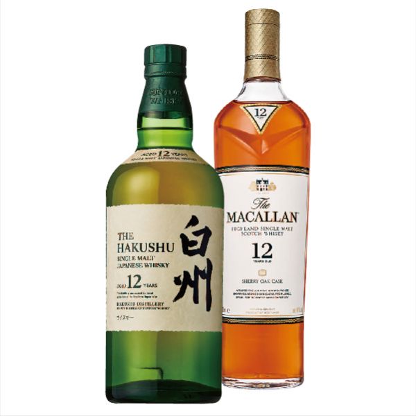 人気 ブランド 服をチェック - 最新トレンドファッション 白州 AMAHAGAN The Macallan 12 KAVALAN セット ウイスキー
