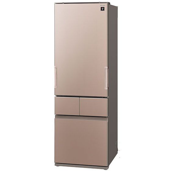 シャープ 「プラズマクラスター搭載」両開きガラスドアタイプ冷蔵庫 SJ