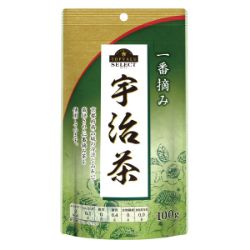 【M0034】【ﾄｯﾌﾟﾊﾞﾘｭｾﾚｸﾄ】(一番摘み茶)宇治茶100g