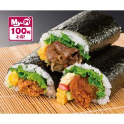 肉寿司3種太巻ハーフセット (1セット)