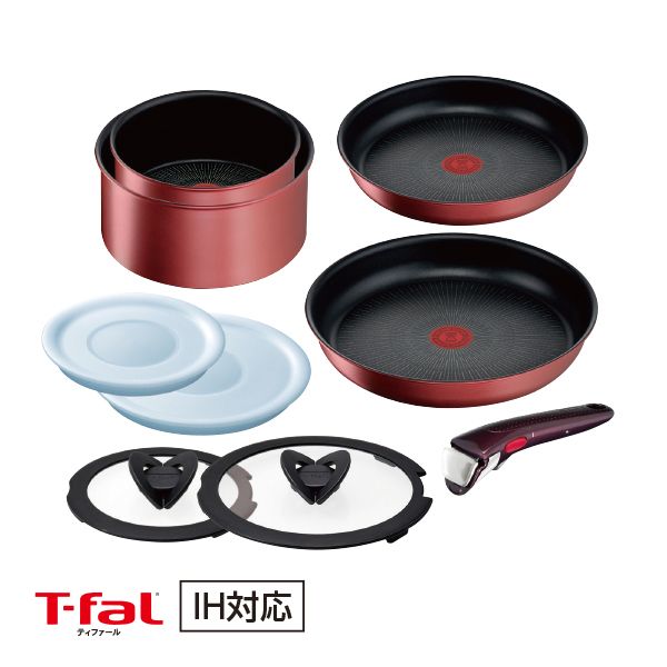 本日最終掲載　T-fal インジニオネオIHルージュ　アンリミテッド　セット9 インジニオ・ネオ IHルージュ・アンリミテッドセット9 イオン平常