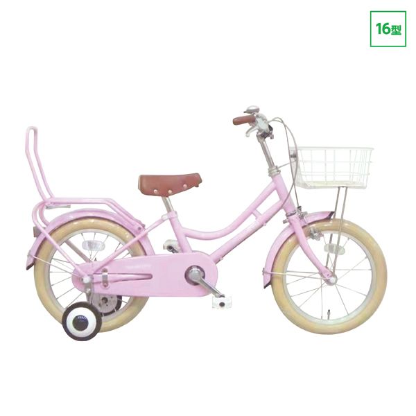 スカラーレスタイル子供用自転車 16インチ ピンク