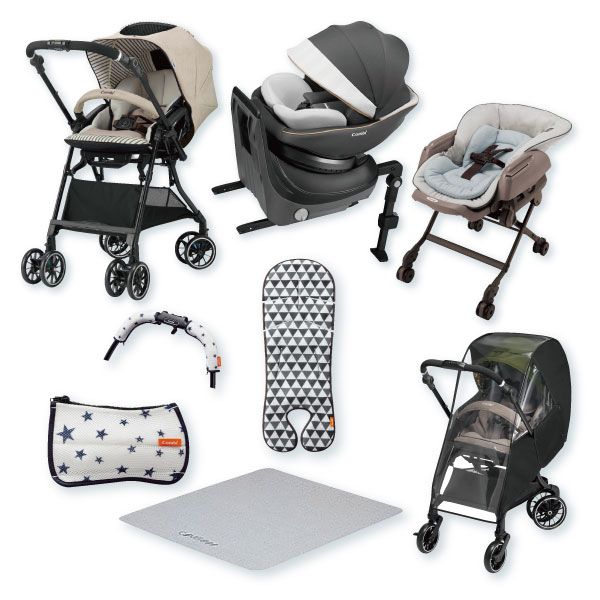 出産準備用品7点セット メーカー希望小売本体価格170,600円の品(Combi
