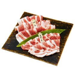 【M9030】国産豚肉焼肉セット(ばら・かたロース)360g 1パック