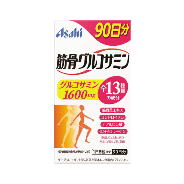 M3158】筋骨グルコサミン 720粒(アサヒグループ食品)の商品詳細ページ｜【南関東】秋のイオンSuperネットご予約会|イオンおトク！e予約