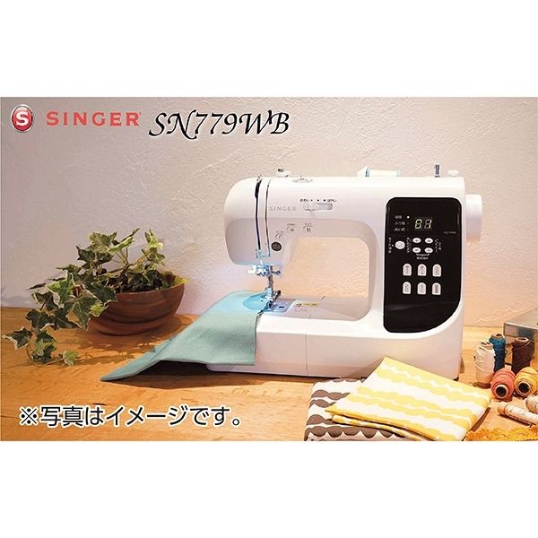 売れ筋がひ新作！ 【保証書付】SINGER SN779WB ミシン - 生活家電