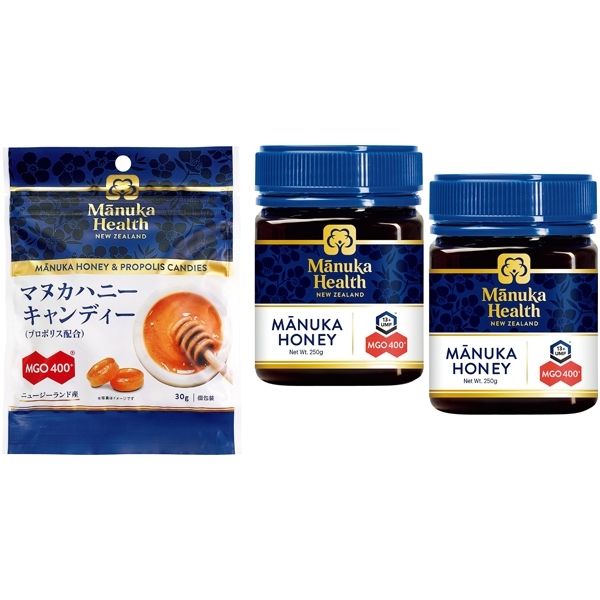 マヌカハニー詰め合わせセット(マヌカヘルス社)の商品詳細ページ