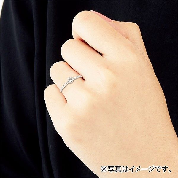 プラチナダイヤ0.1ct シンプルデザインリングの商品詳細ページ｜【本州