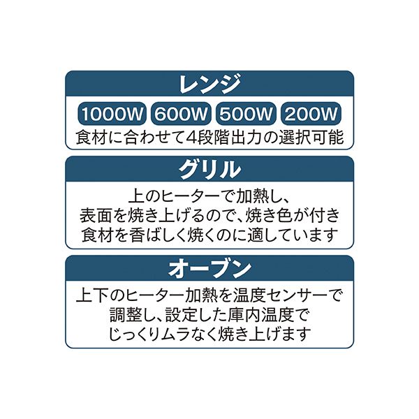 スチームオーブンレンジ22L(YAMAZEN)の商品詳細ページ｜【本州・四国
