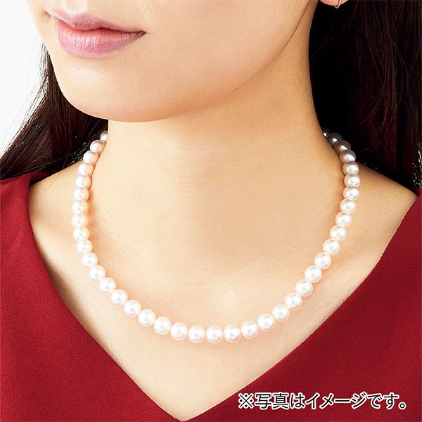 あこや花珠真珠ネックレス＆イヤリングセット(約8mm)の商品詳細ページ