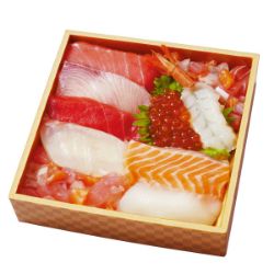 【M1016】魚屋の海鮮丼(いくら・えび入) 1パック