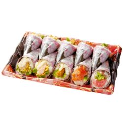 【M1058】皆で食べる彩り末広手巻き寿司10本
