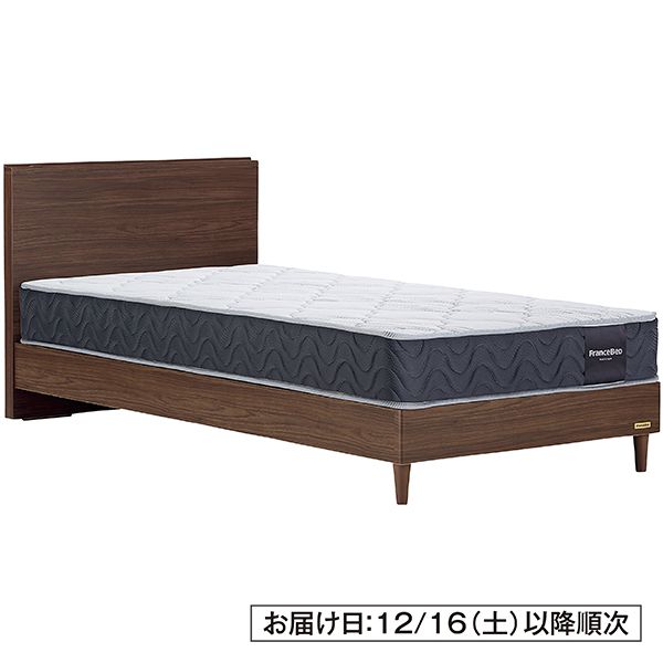 木製ベッドフレーム＆選べるマットレスセット（TW-100）(フランス