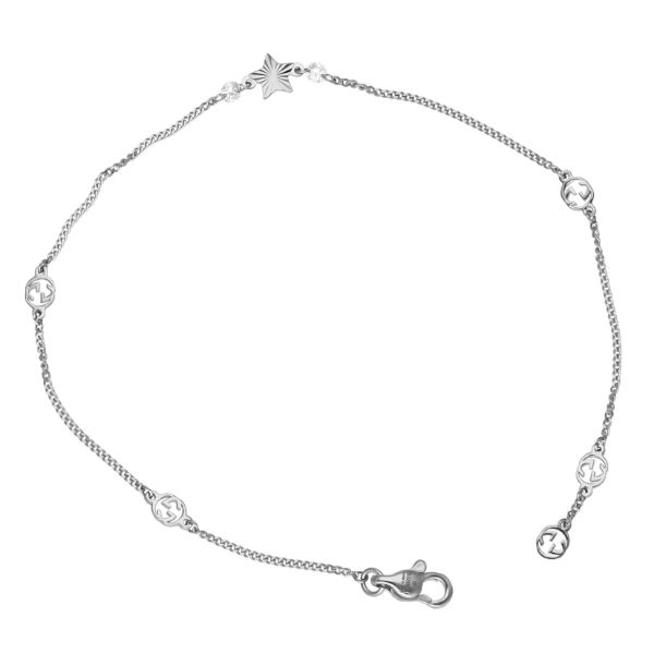 【未使用】グッチ 18k ブレスレット star 679118　GUCCI interlocking G 18k ブレスレット star 679118-J8568/9066/17(GUCCI