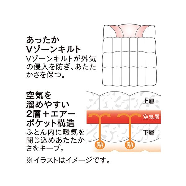 ダックダウン93％ 洗える羽毛掛ふとん(ホームコーディ)の商品詳細
