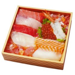 【S1002】魚屋の海鮮丼(いくら・えび入) 1パック