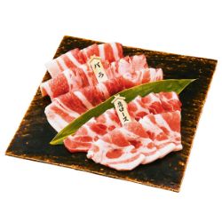 【S1012】【ﾄｯﾌﾟﾊﾞﾘｭ】うまみ和豚国産豚肉焼肉セット(ばら・かたロース)360g 1パック