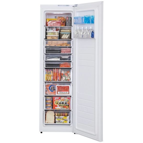 195L 前開きファン式冷凍庫(アイリスオーヤマ)の商品詳細ページ