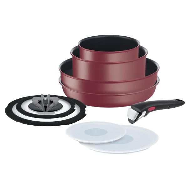 インジニオ・ネオIHモーヴレッド・アンリミテッドセット9(T-fal