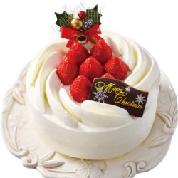 いちごのクリスマスケーキ