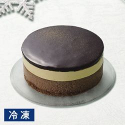 キャラメルショコラのアイスケーキ