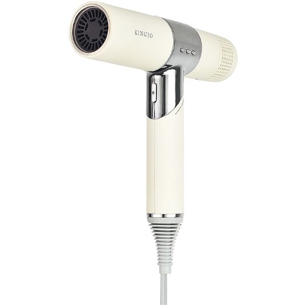 マイナスイオンヘアードライヤー ホワイト(KINUJO)の商品詳細ページ