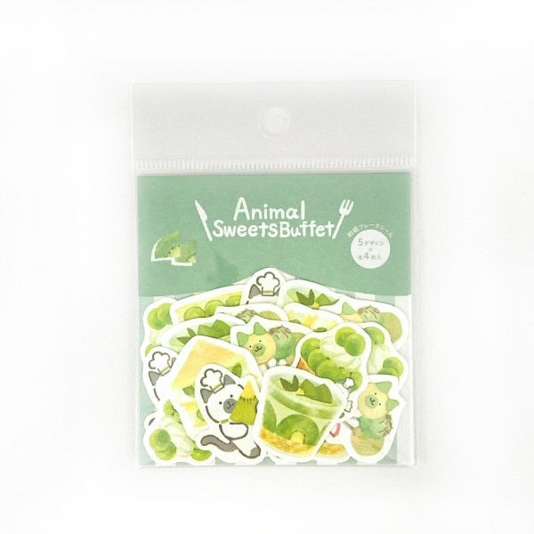 アニマルスイーツビュッフェ ステーショナリーセット にゃんこ