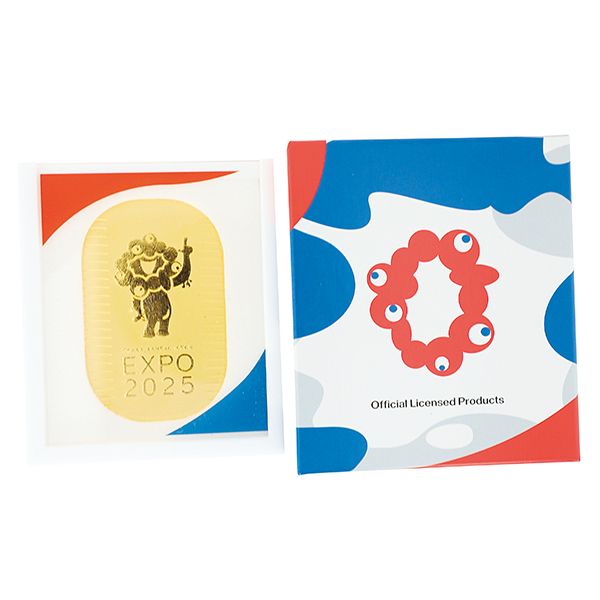 EXPO2025 OSAKA,KANSAI,JAPAN」 2025 大阪・関西万博 純金小判30g
