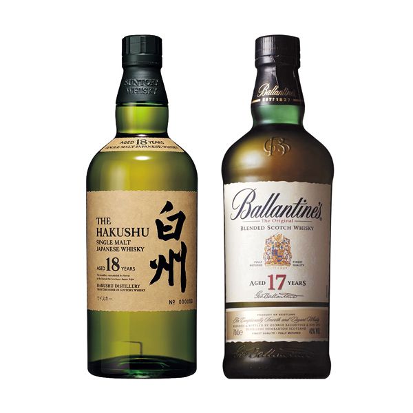 商品画像：バランタイン17年とサントリーAoのセット 4