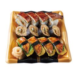 うなぎ寿司盛合せ(華)