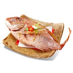 【S1029】【祝い鯛】野口水産 焼鯛(国産原料使用) 1尾(25cm) 